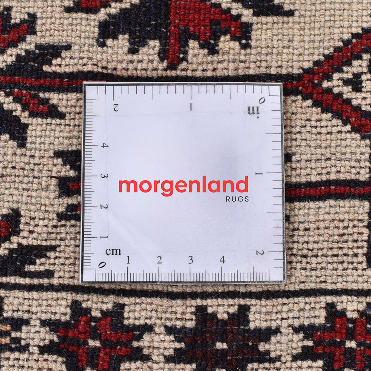 Belutsch Teppich - 128 x 100 cm - mehrfarbig