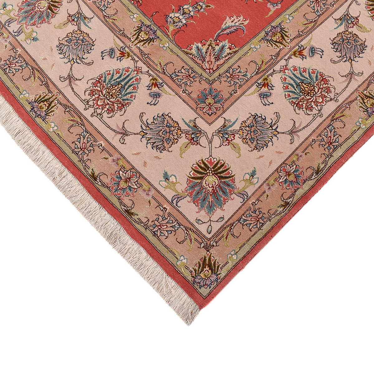 Perserteppich - Täbriz - Royal - 309 x 242 cm - rot