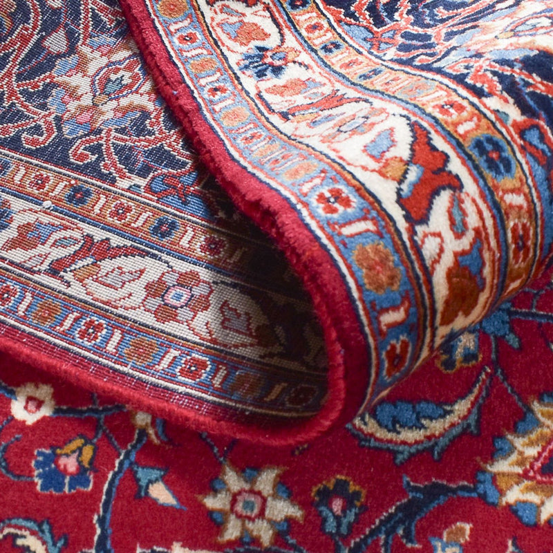 Perserteppich - Keshan - 340 x 245 cm - dunkelrot