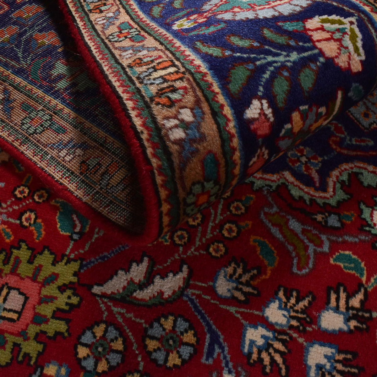 Perserteppich - Täbriz - 290 x 203 cm - bordeauxrot