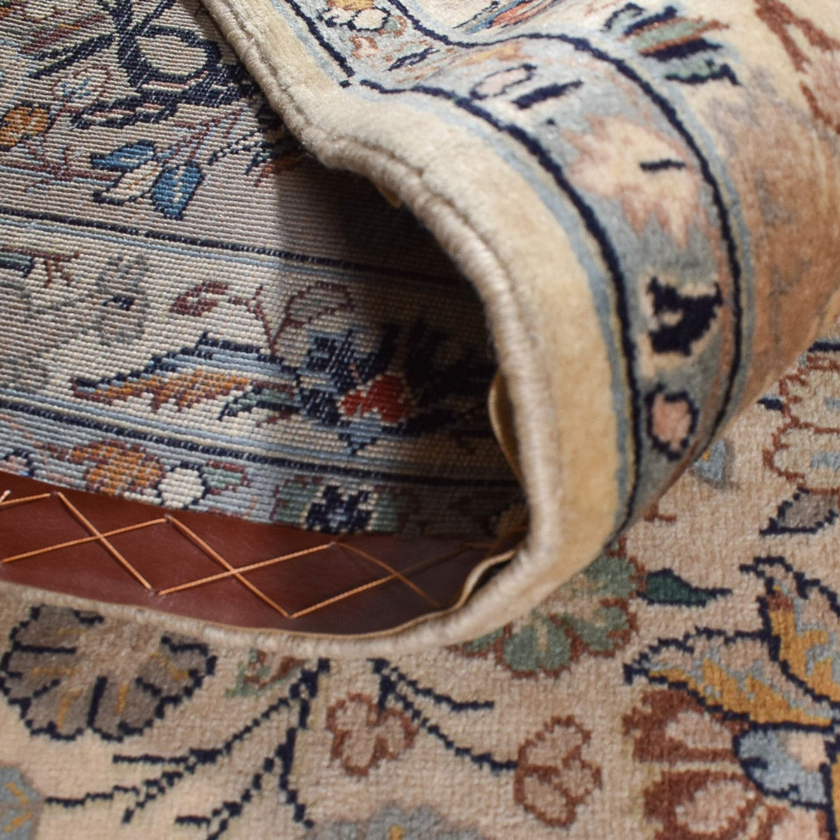 Perserteppich - Keshan - 342 x 247 cm - sand