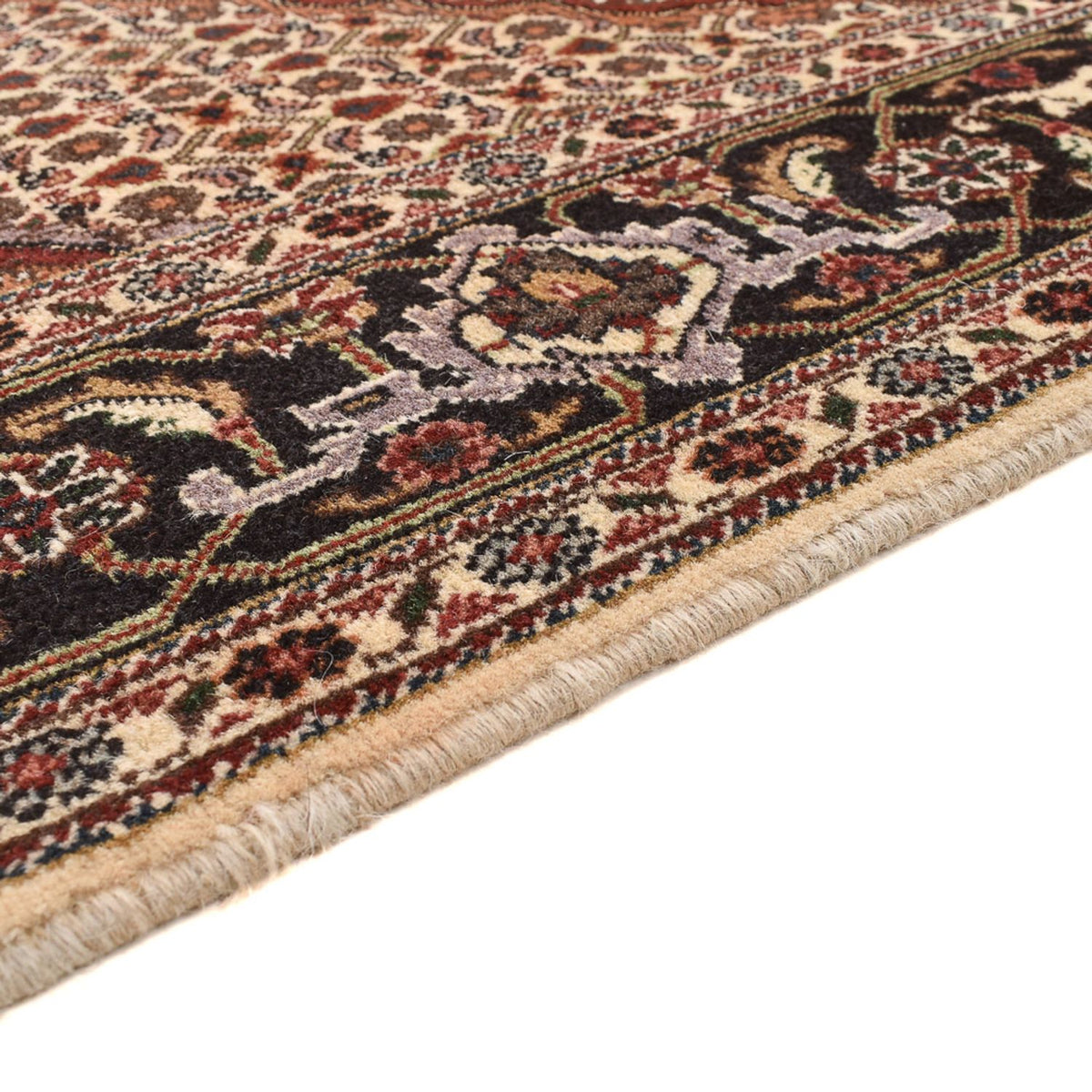 Perserteppich - Täbriz - Royal quadratisch - 203 x 195 cm - dunkelbeige