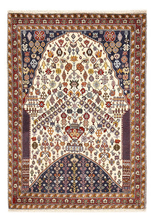 Gabbeh Teppich - Kaschkuli Perser - 148 x 105 cm - mehrfarbig