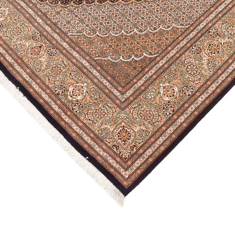 Perserteppich - Täbriz - Royal - 250 x 202 cm - dunkelbraun
