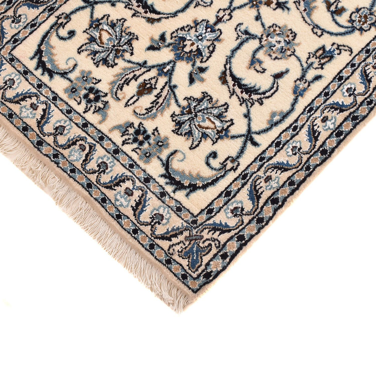 Läufer Perser - Nain - Royal - 195 x 59 cm - creme
