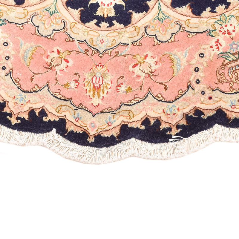 Perserteppich - Täbriz - Premium rund  - 150 x 150 cm - mehrfarbig