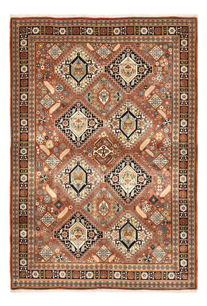 Gabbeh Teppich - Kaschkuli Perser - 290 x 176 cm - dunkelbeige