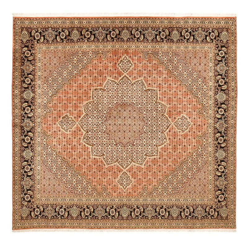 Perserteppich - Täbriz - Royal quadratisch  - 253 x 245 cm - dunkelbeige