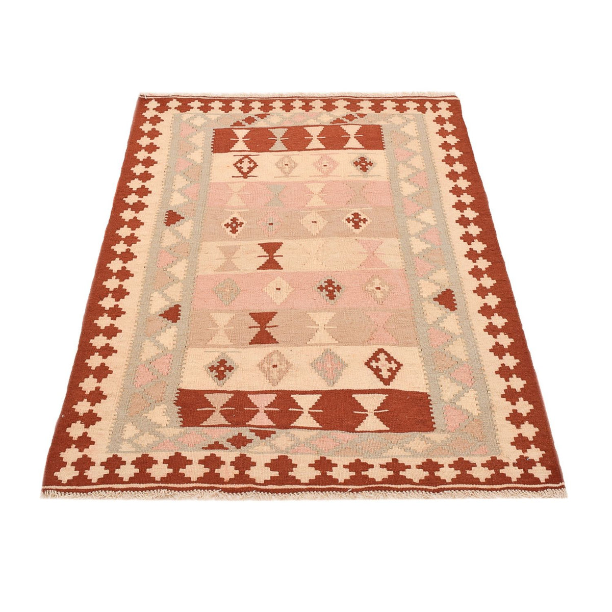 Kelim Teppich - Oriental - 147 x 100 cm - mehrfarbig