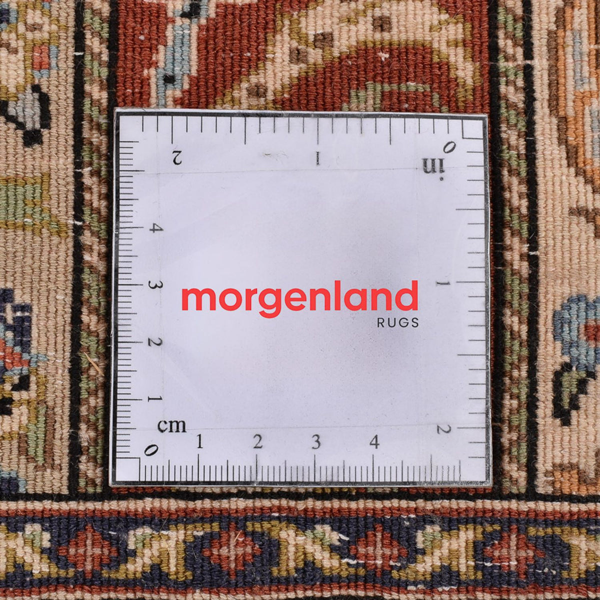 Läufer Perser - Ghom - Royal - 150 x 51 cm - dunkelbeige