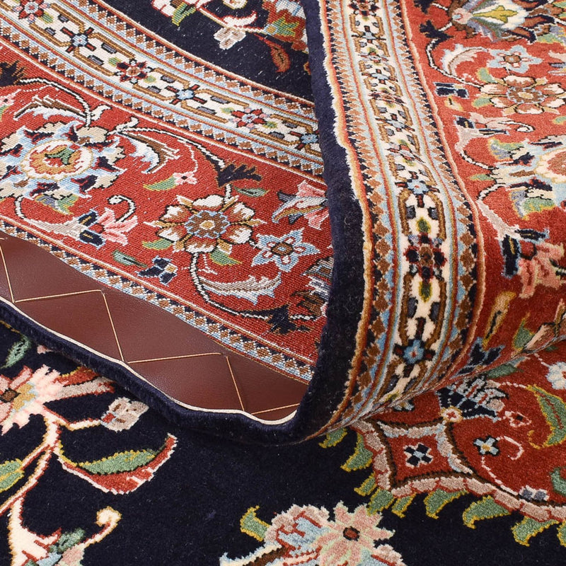 Perserteppich - Ghom - Royal - 218 x 138 cm - dunkelblau