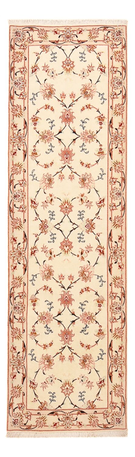 Läufer Perser - Täbriz - Royal - 262 x 77 cm - beige