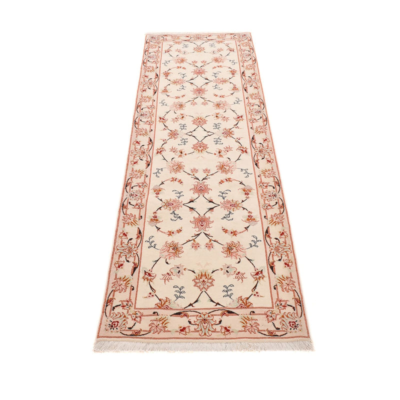 Läufer Perser - Täbriz - Royal - 262 x 77 cm - beige