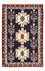 Gabbeh Teppich - Kaschkuli Perser - 131 x 83 cm - mehrfarbig