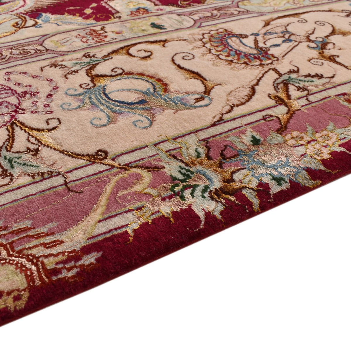 Perserteppich - Täbriz - Royal - 305 x 198 cm - rot