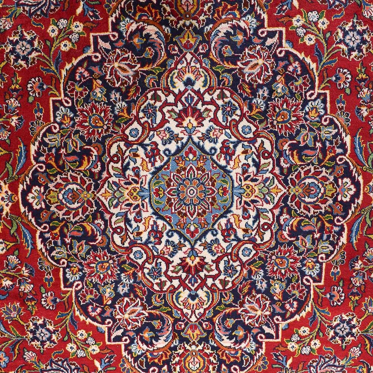 Perserteppich - Keshan - Royal - 452 x 300 cm - rot