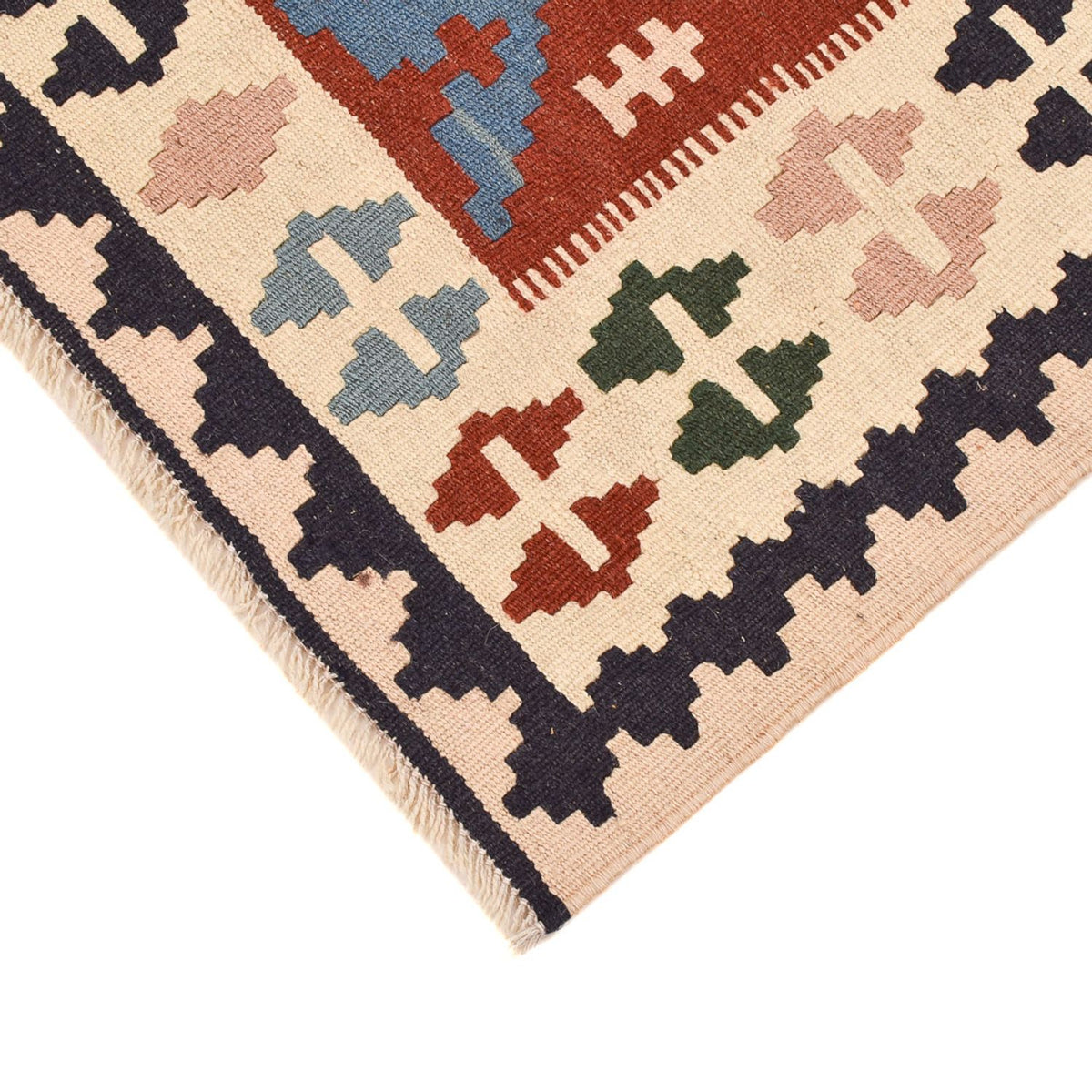 Kelim Teppich - Oriental - 142 x 100 cm - mehrfarbig