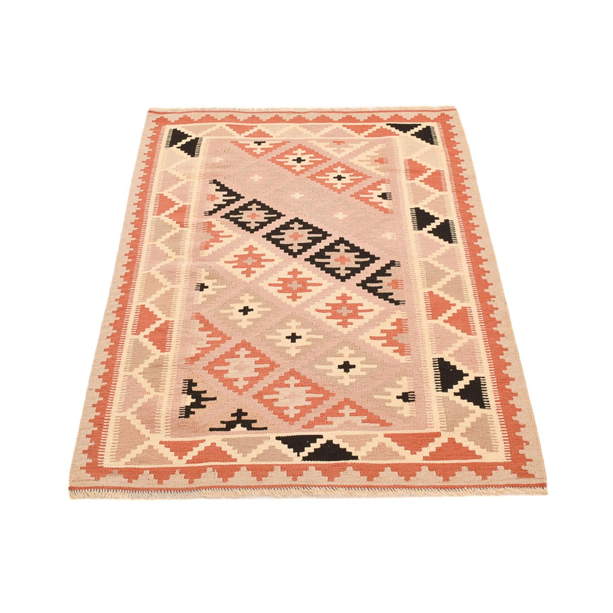 Kelim Teppich - Oriental - 150 x 100 cm - mehrfarbig