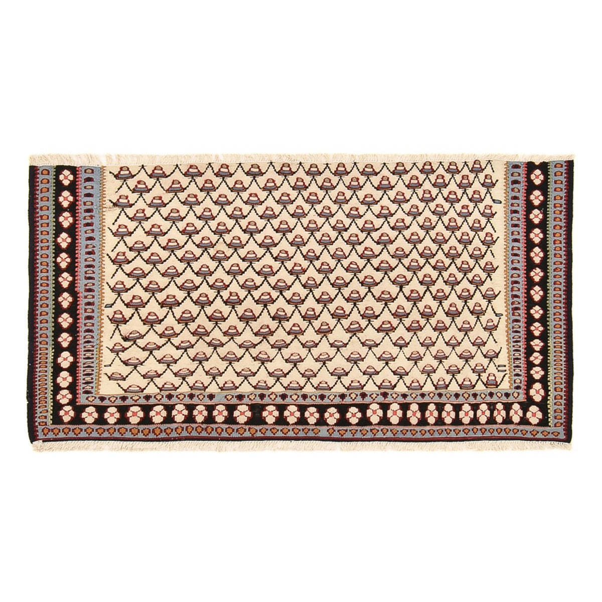 Kelim Teppich - Oriental - 125 x 70 cm - mehrfarbig