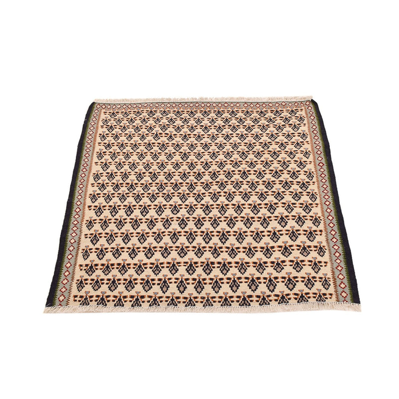 Kelim Teppich - Oriental - 85 x 82 cm - creme