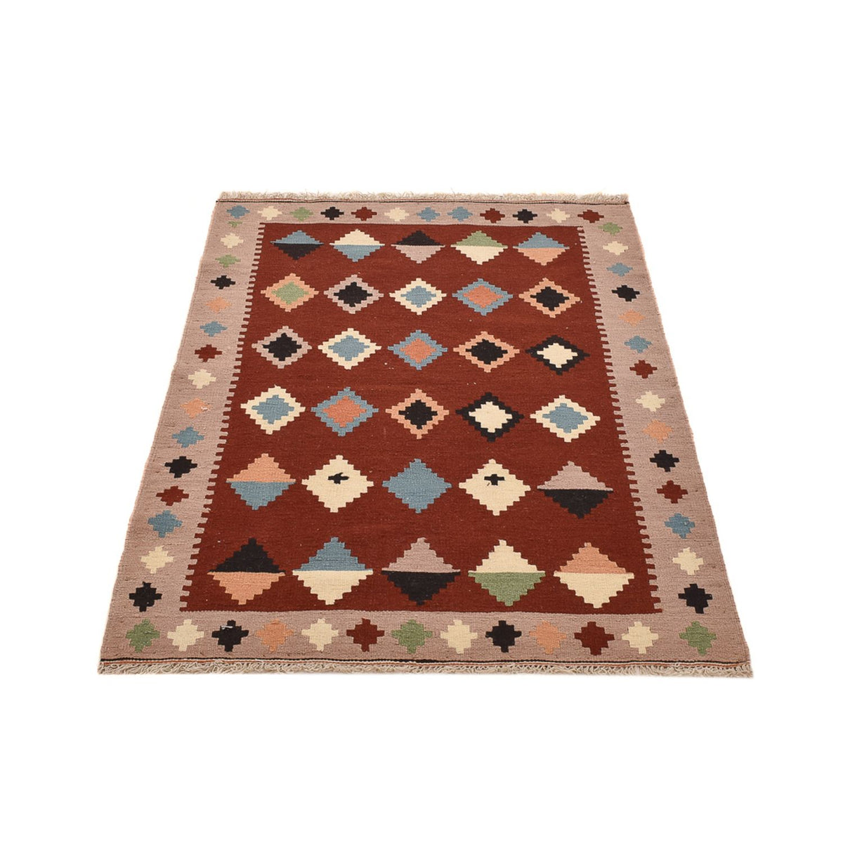 Kelim Teppich - Oriental - 147 x 103 cm - mehrfarbig