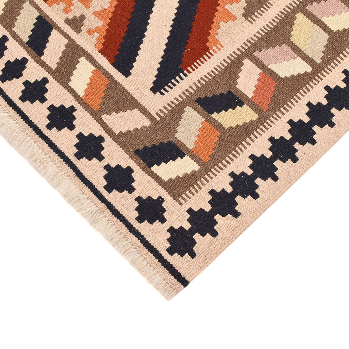 Kelim Teppich - Oriental - 152 x 100 cm - mehrfarbig