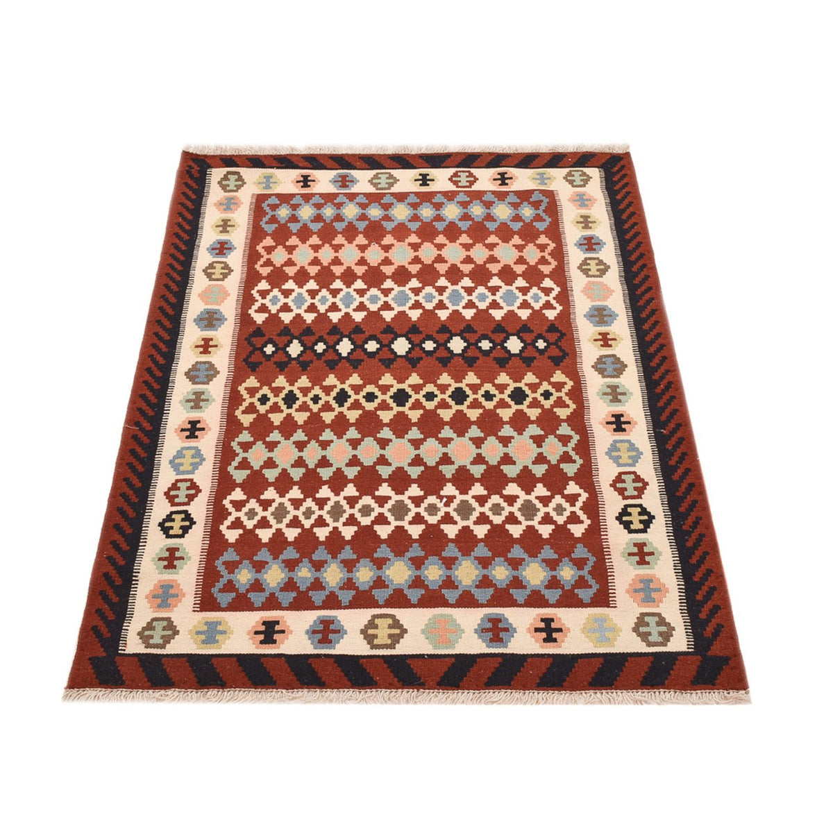 Kelim Teppich - Oriental - 148 x 100 cm - mehrfarbig