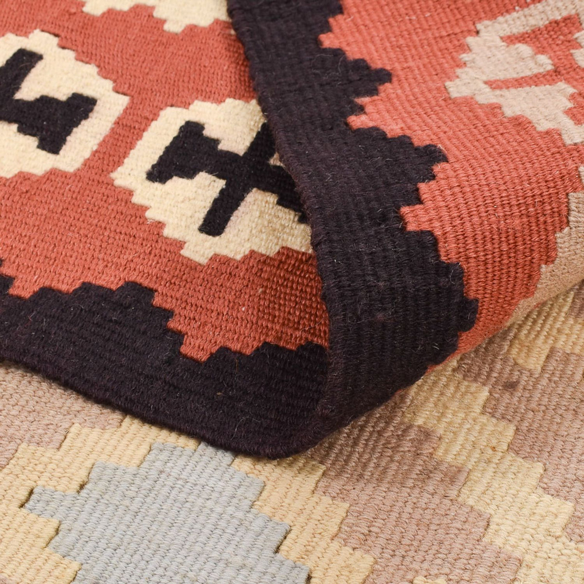 Kelim Teppich - Oriental - 145 x 102 cm - mehrfarbig