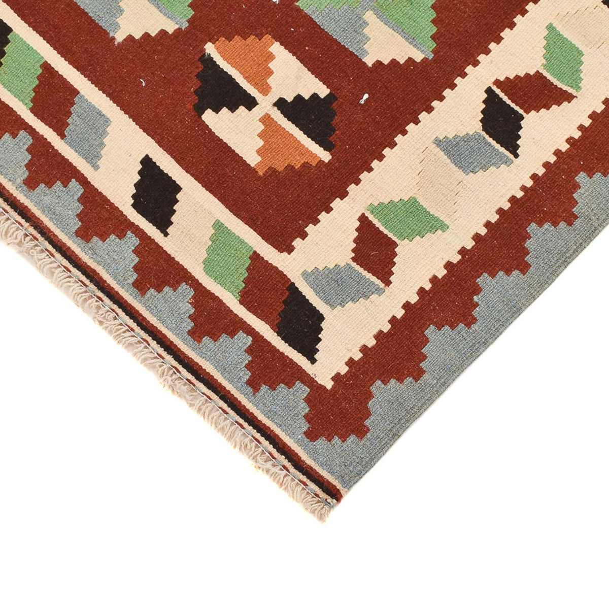 Kelim Teppich - Oriental - 145 x 102 cm - mehrfarbig