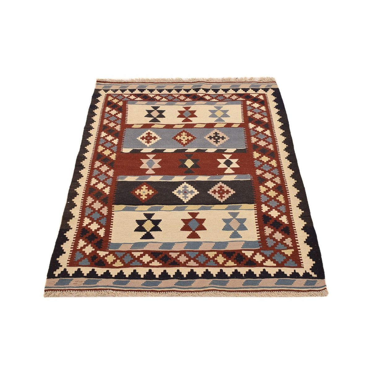 Kelim Teppich - Oriental - 146 x 102 cm - mehrfarbig
