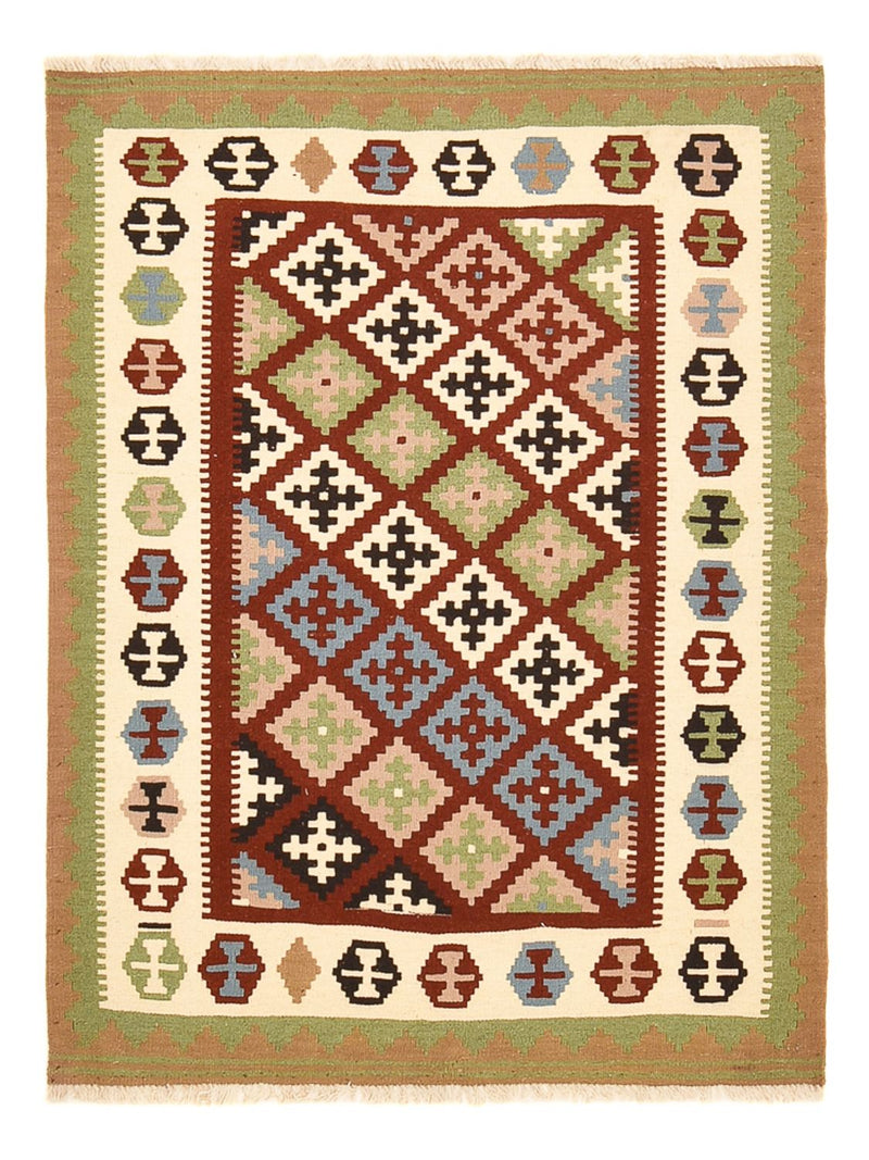 Kelim Teppich - Oriental - 144 x 108 cm - mehrfarbig