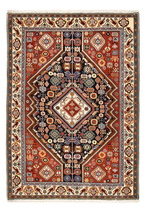 Gabbeh Teppich - Kaschkuli Perser - 163 x 116 cm - mehrfarbig