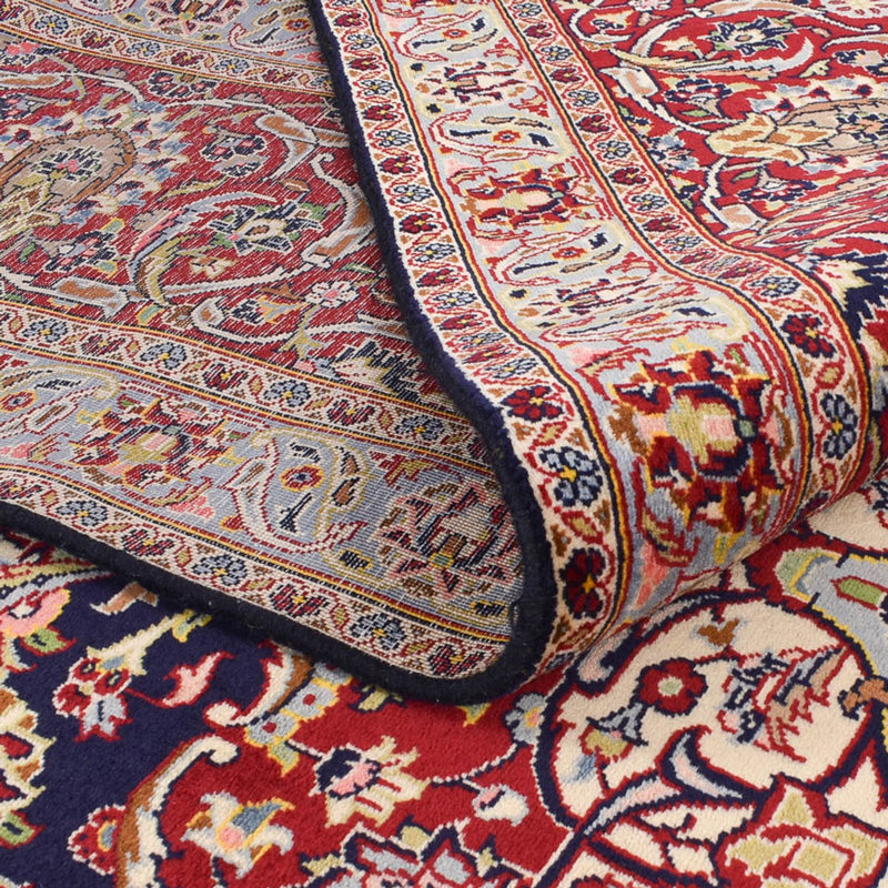 Perserteppich - Keshan - 389 x 302 cm - dunkelblau