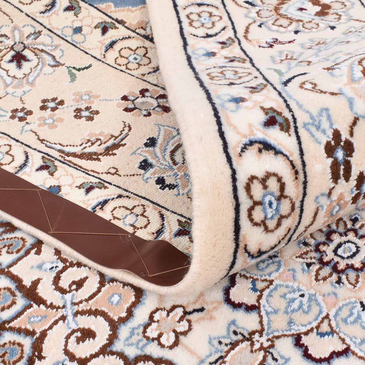 Perserteppich - Nain - Royal - 242 x 158 cm - blau
