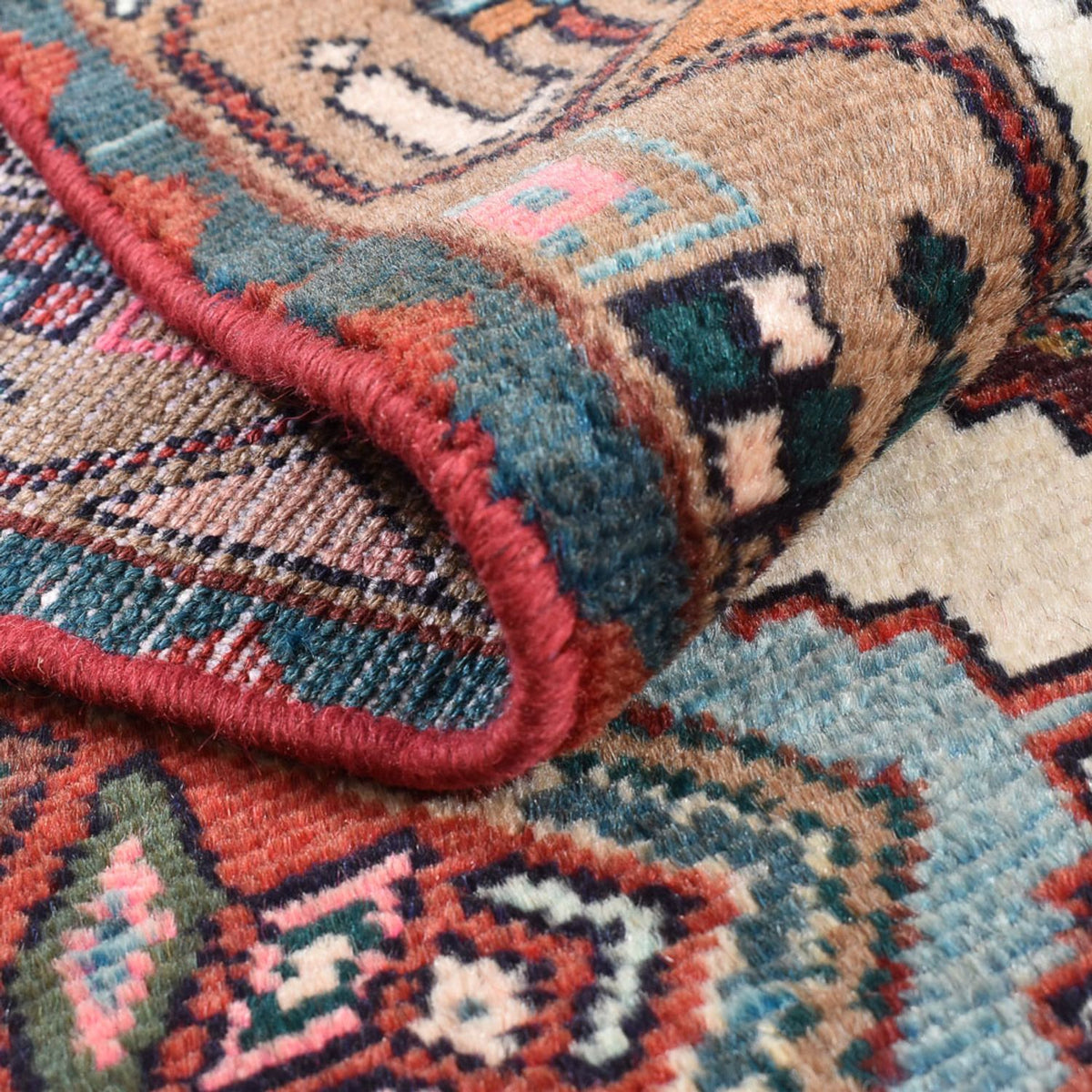 Läufer Perser - Nomadic - 285 x 78 cm - mehrfarbig