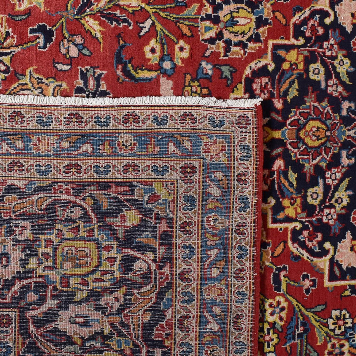 Perserteppich - Keshan - 411 x 293 cm - rot