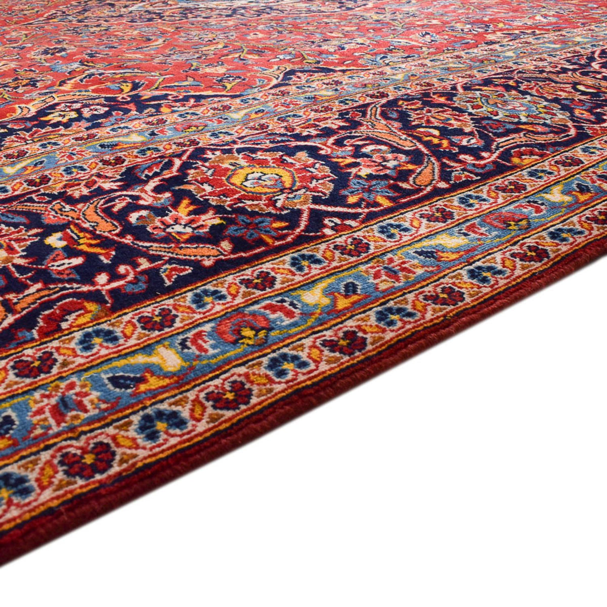 Perserteppich - Keshan - 422 x 296 cm - rot