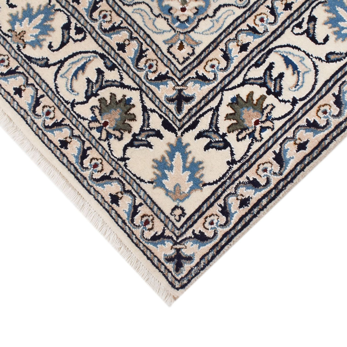 Perserteppich - Nain - 202 x 146 cm - creme