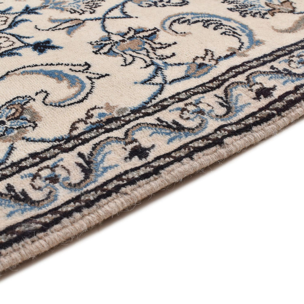 Perserteppich - Nain - 136 x 68 cm - creme