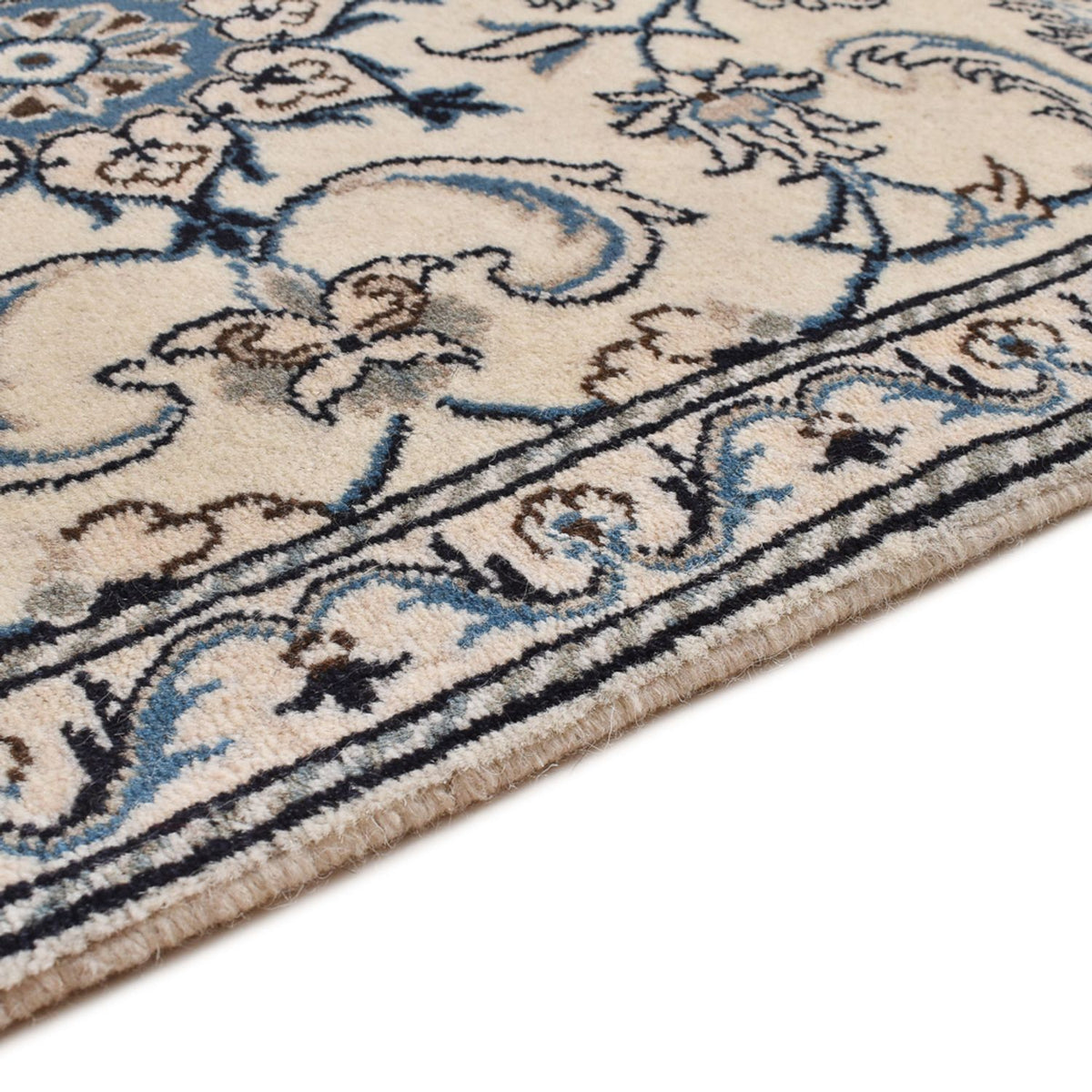 Perserteppich - Nain - 137 x 69 cm - creme