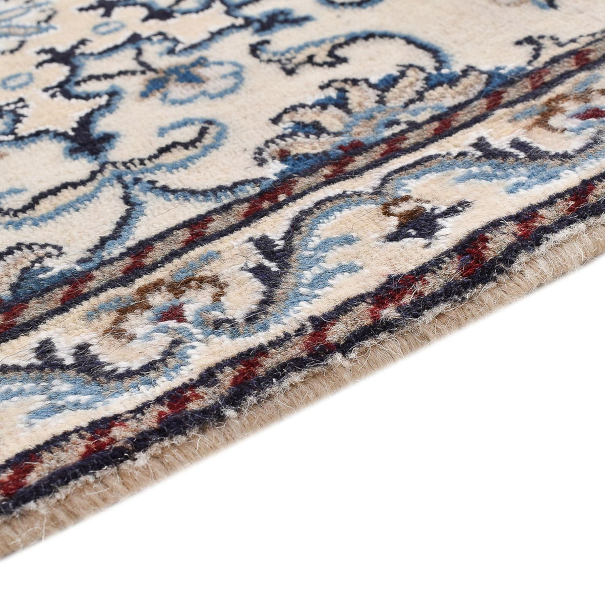 Perserteppich - Nain - 90 x 56 cm - creme