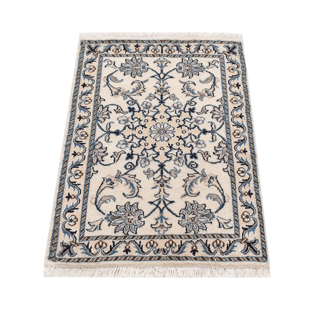 Perserteppich - Nain - 92 x 60 cm - creme