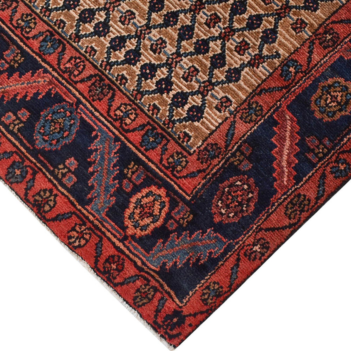 Perserteppich - Nomadic - 198 x 123 cm - mehrfarbig