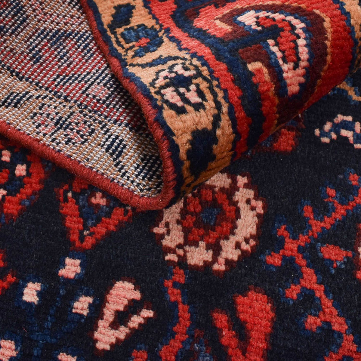 Perserteppich - Nomadic - 173 x 111 cm - dunkelblau