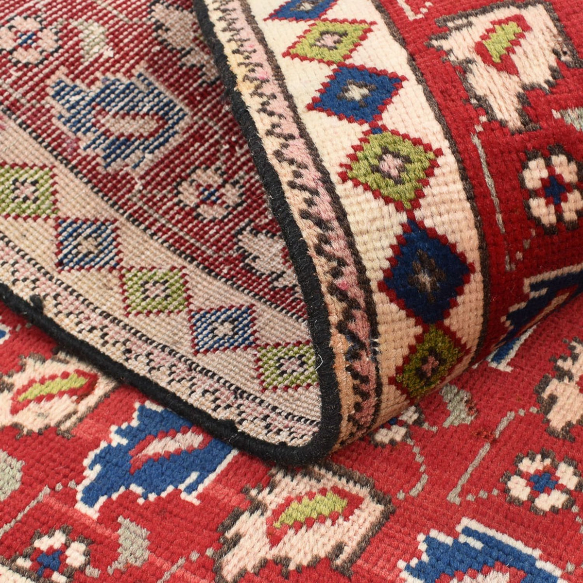 Perserteppich - Täbriz - 140 x 96 cm - rot