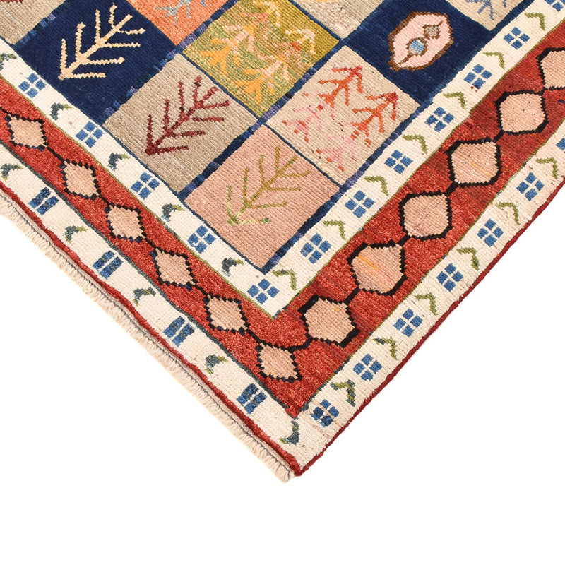 Gabbeh Teppich - Perser - 143 x 103 cm - mehrfarbig