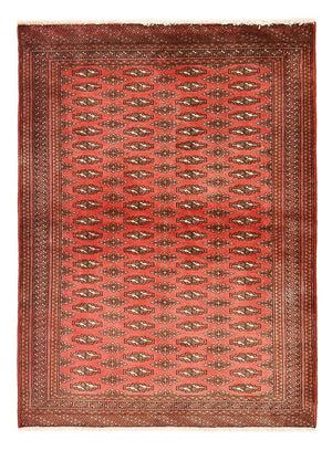 Turkaman Teppich - 140 x 104 cm - rot