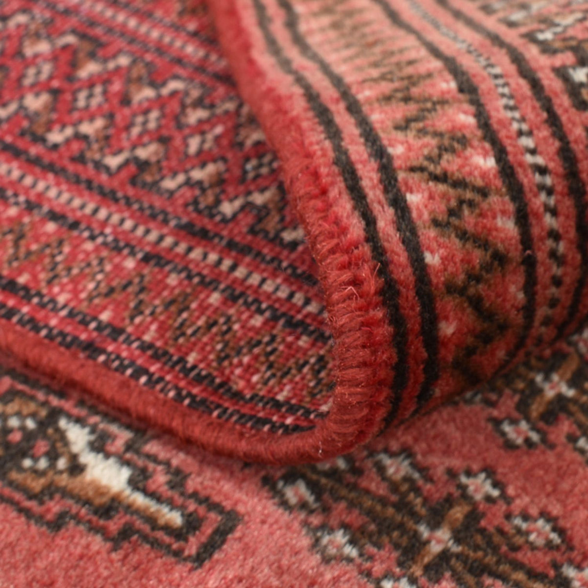 Turkaman Teppich - 140 x 104 cm - rot