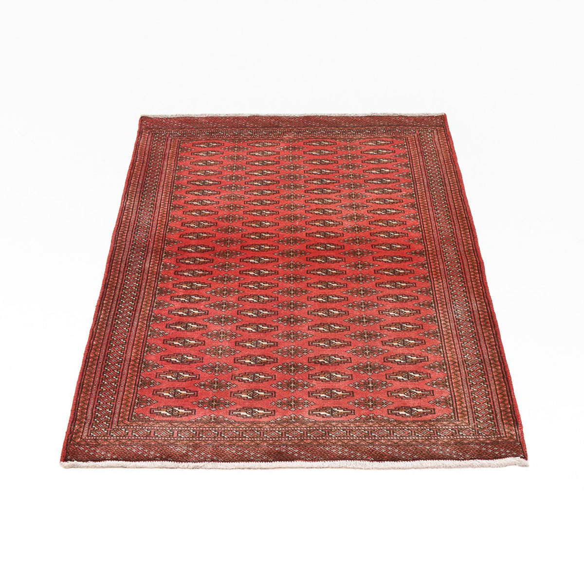 Turkaman Teppich - 140 x 104 cm - rot