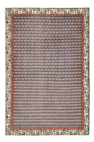 Perserteppich - Mir - 145 x 94 cm - seeblau